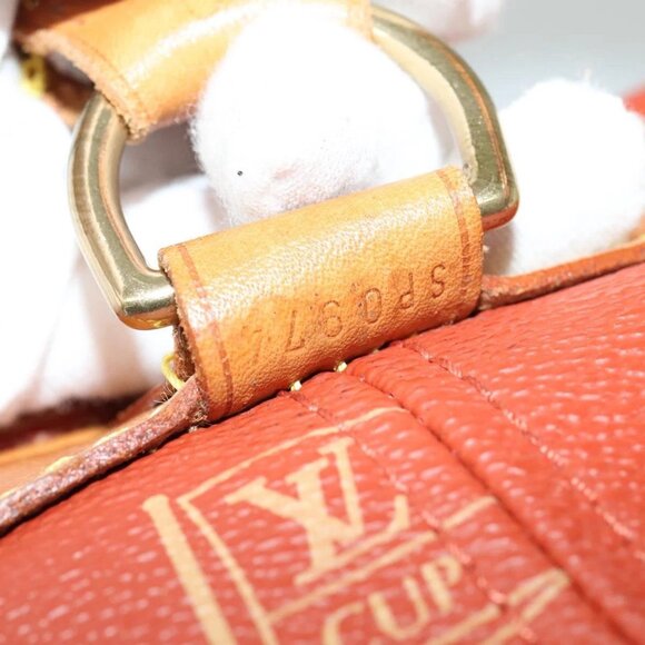 LOUIS VUITTON LV CUP Saint Tropez Shoulder Bag Red M80026 LV Auth BD1921 - Picture 12 of 16